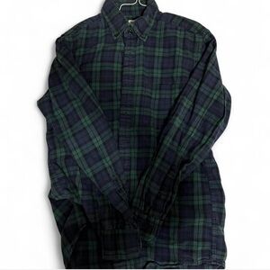 🐾 3 for $20 🐾 Uniqlo Casual Plaid Shirt - Navy and Forest